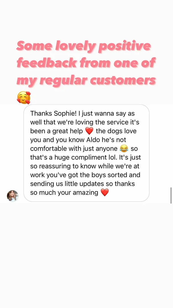 Customer testimonial